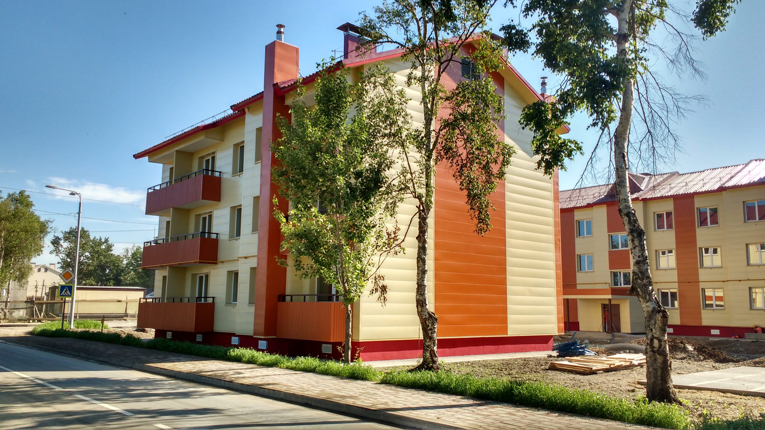Строительство малоэтажных жилых домов в г.Южно-Сахалинске (25 мк, 3 очередь)