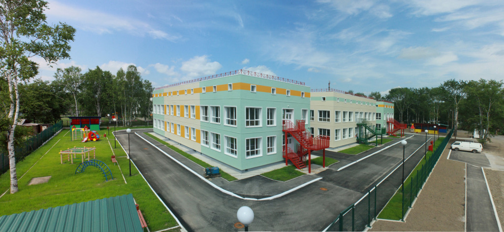 Строительство детского сада на 200 мест в пгт.Смирных